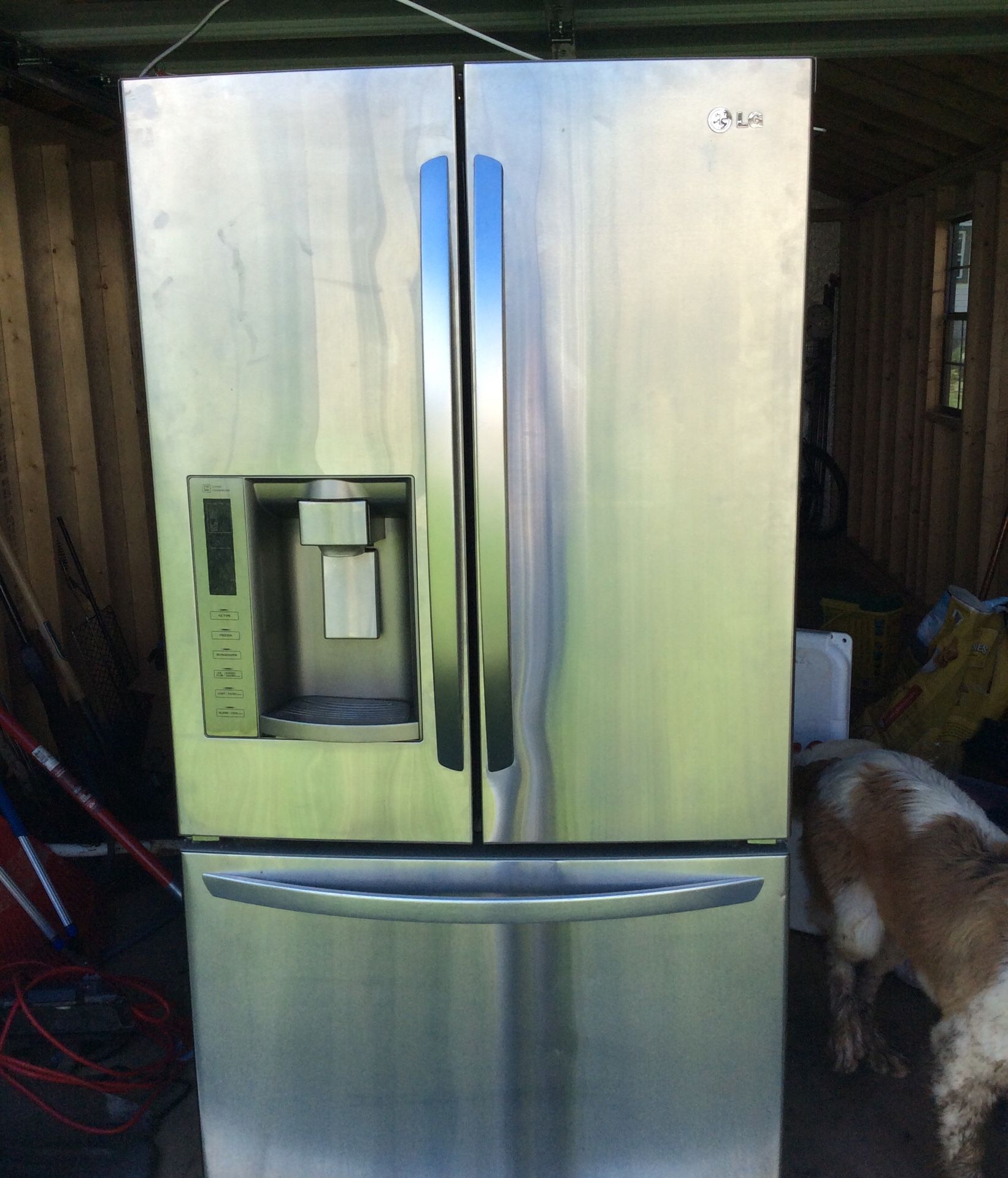 Lg stainless refrigerator