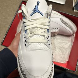 Authentic Jordan UNC 3 Size 11 