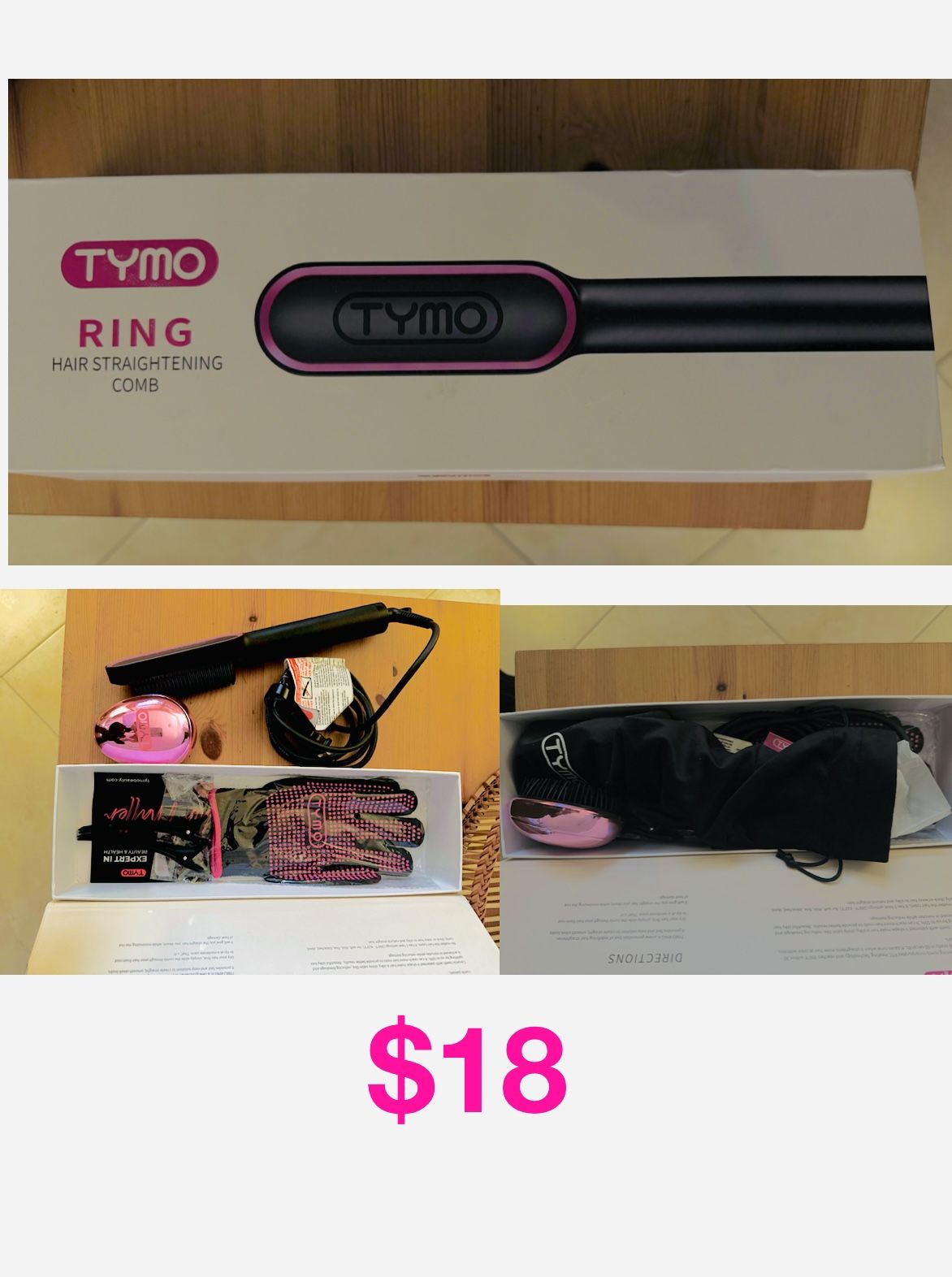 HAIR STRAIGHTENING COMB