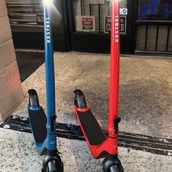 Kestrel Electric Scooter Rebel Red/ Marine Blue E-Scooter 