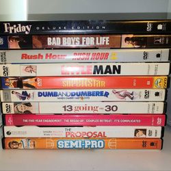 lot of 10 DVDs .... $7 for all or $1 each 