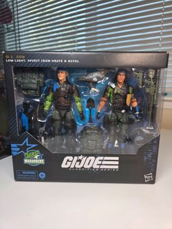 Hasbro G.I. Joe Classified Series #128 Low-Light Spirit Iron-Knife and Niyol