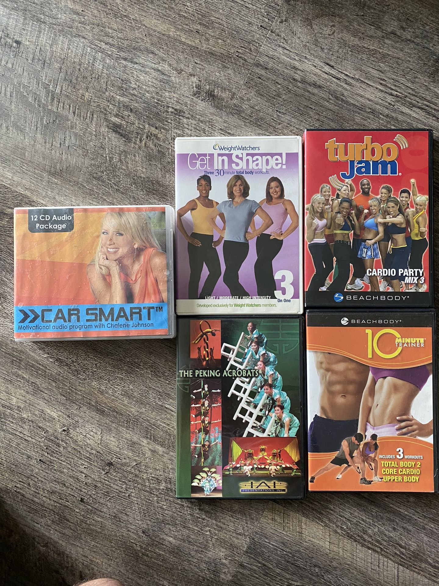 Fitness DVDs / CDs