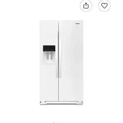 Box Side By Side Counter Depth Whirlpool White 