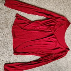 Shein Open Back Shirt 