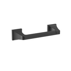 Amerock, Mulholland 8-13/16 in. (224 mm) L Pivoting Double Post Toilet Paper Holder in Matte Black, New, Price Is Not Negotiable 

