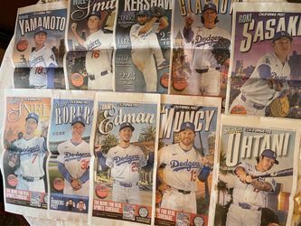 ⚾️ 2026 LOT Los Angeles Dodgers Poster Series California Post Los Angeles Times