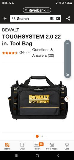 Dewalt TOUGH SYSTEM BAG $100