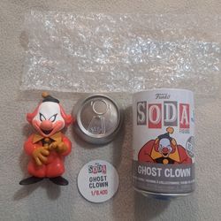 Funko Soda: Ghost Clown (Common) (Funko Shop Exclusive) [from the Scooby-Doo Franchise]