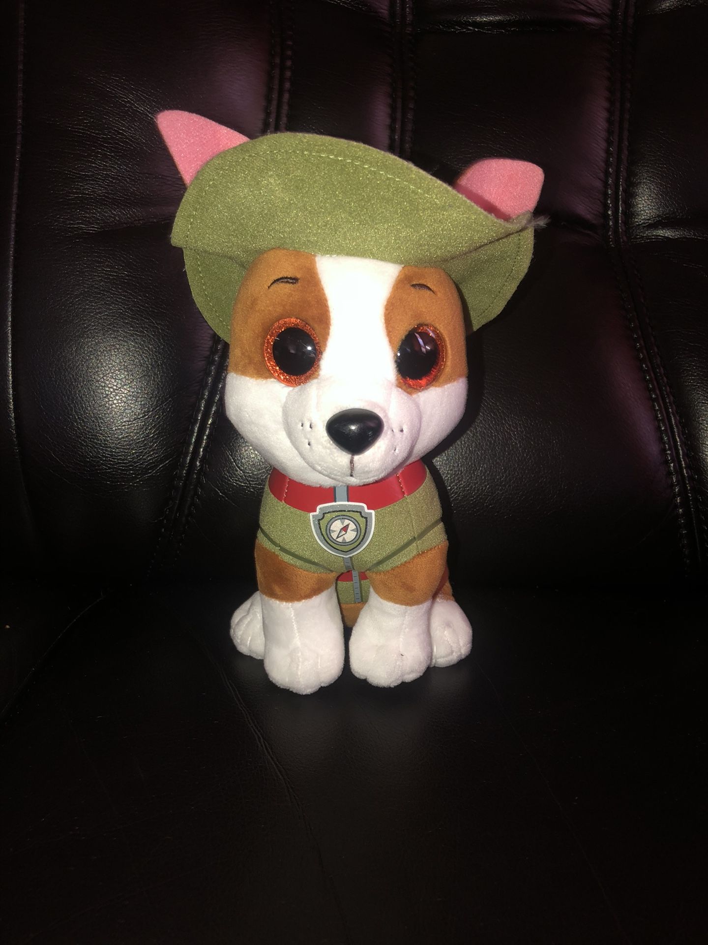 2018 Ty Paw Patrol TRACKER Soft Plush Jungle Rescue Stuffed Toy Pup Pals 6"