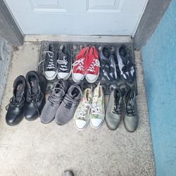 7 Pair of shoes Sizes 10 To 11