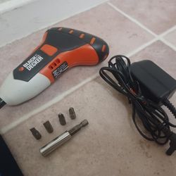 BLACK & DECKER GYRO 4V MAX Lithium-Ion Rechargeable Cordless Screwdriver 