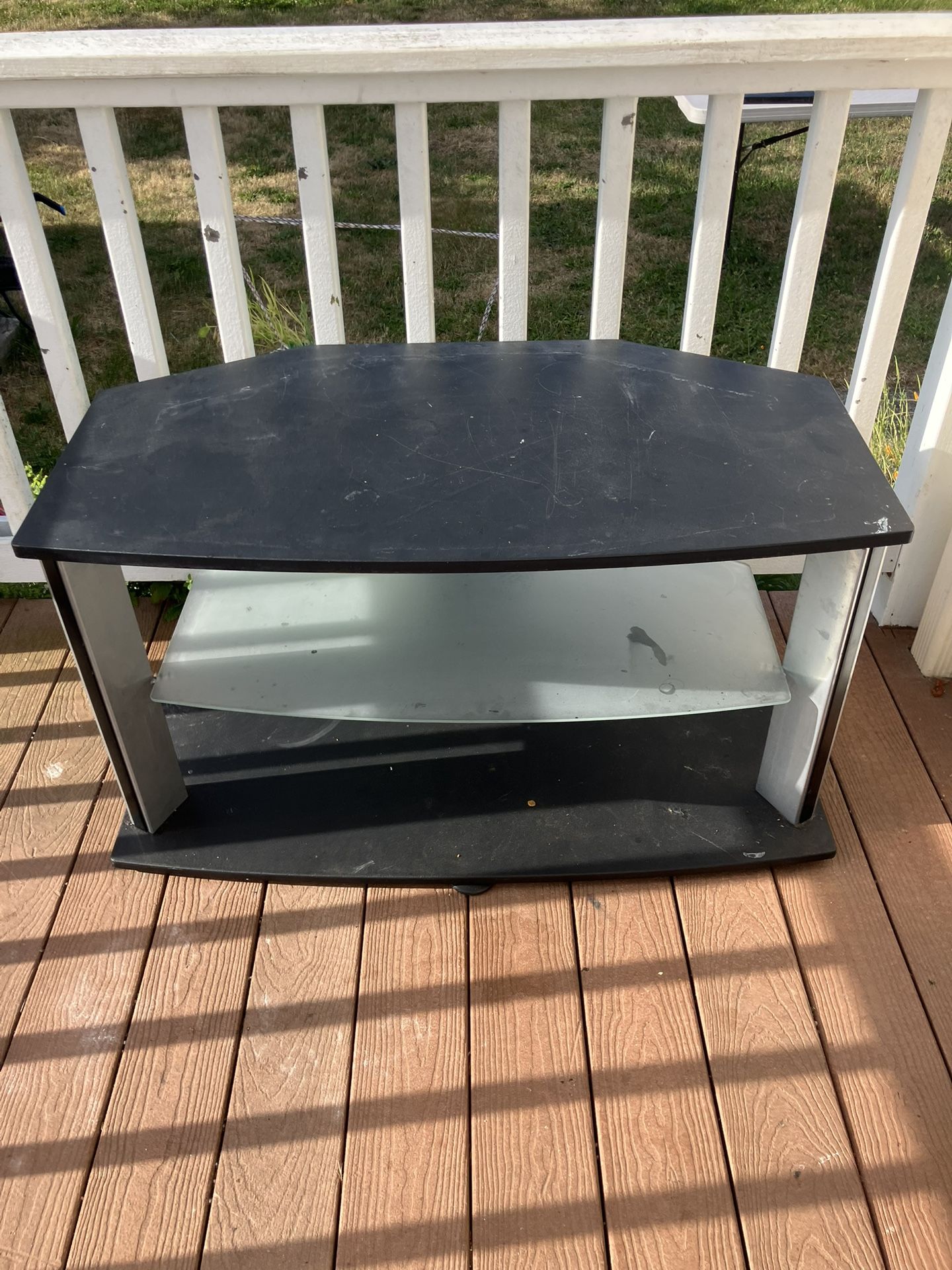 Multi Tier Table With Glass