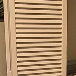 (2) Sets, Bi-Fold Solid Wood Louvered Closet Doors