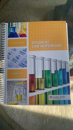 Student Lab Notebook (Chemistry Spiral Bound) 100 Duplicate Sets