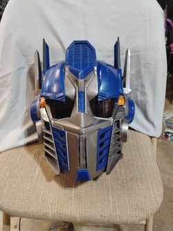 Optimus prime talking helmet