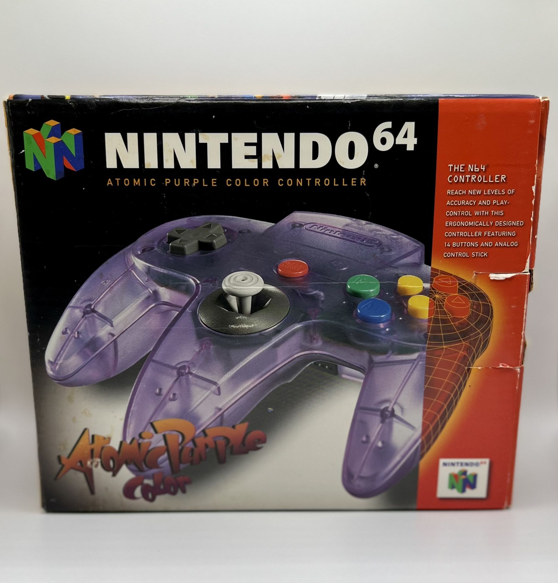 Atomic Purple N64 Controller - Official Nintendo Brand - Gaming