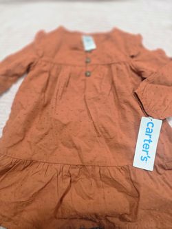 Carter's Brown Dress – New, Never Worn