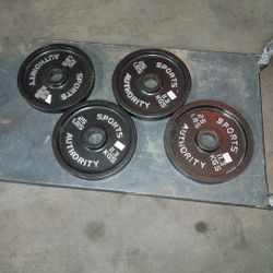 4 25lb Weights