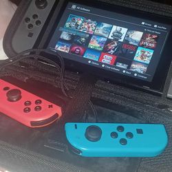 Nintendo Switch W Games N Case