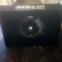 Kicker Comp 10 Sub In Box