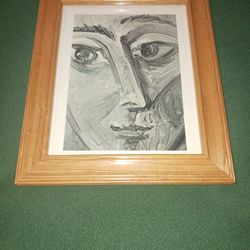 " Jacqueline " Vintage Picasso Print.
