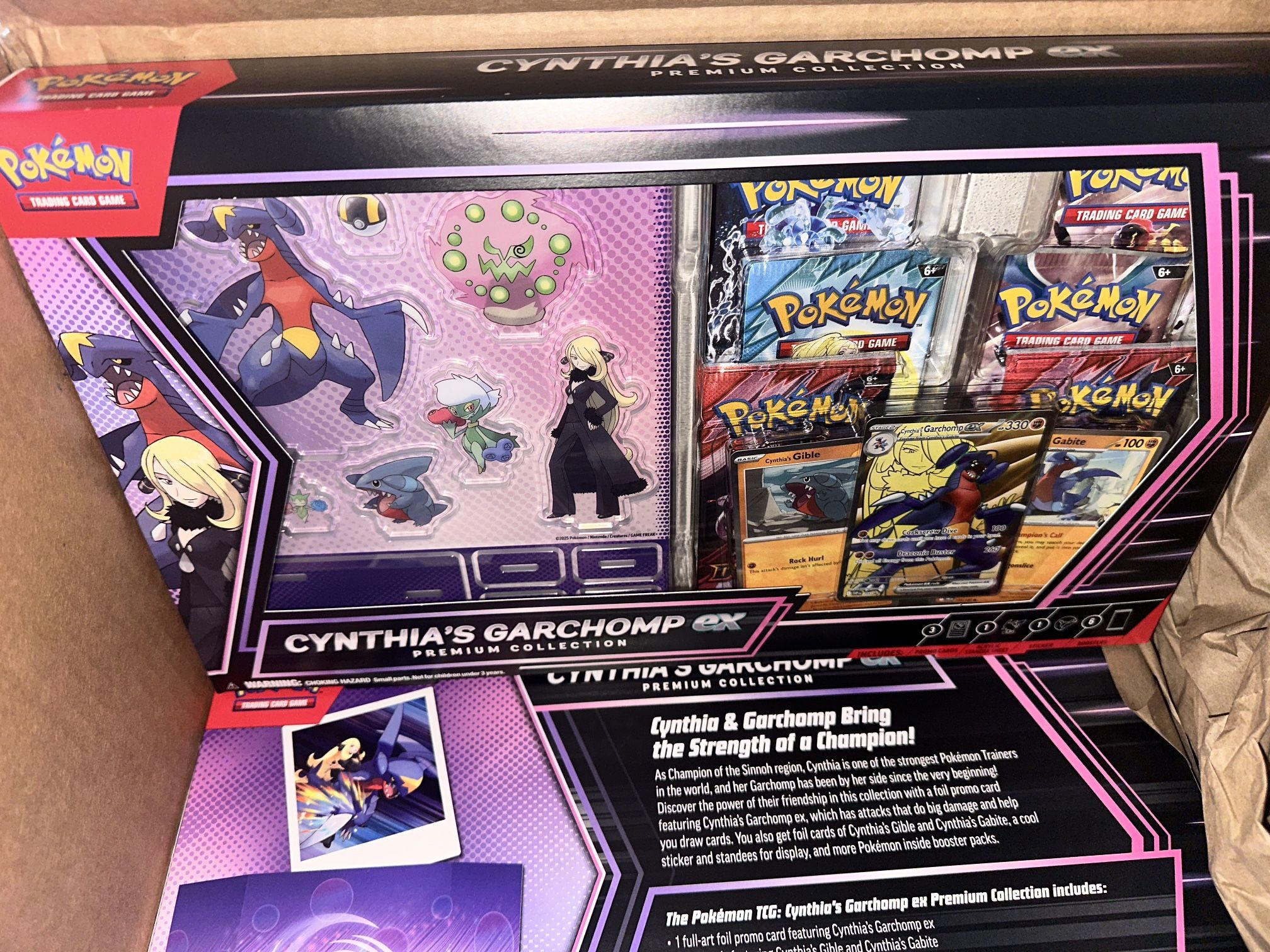 Cynthia’s Garchomp EX Box
