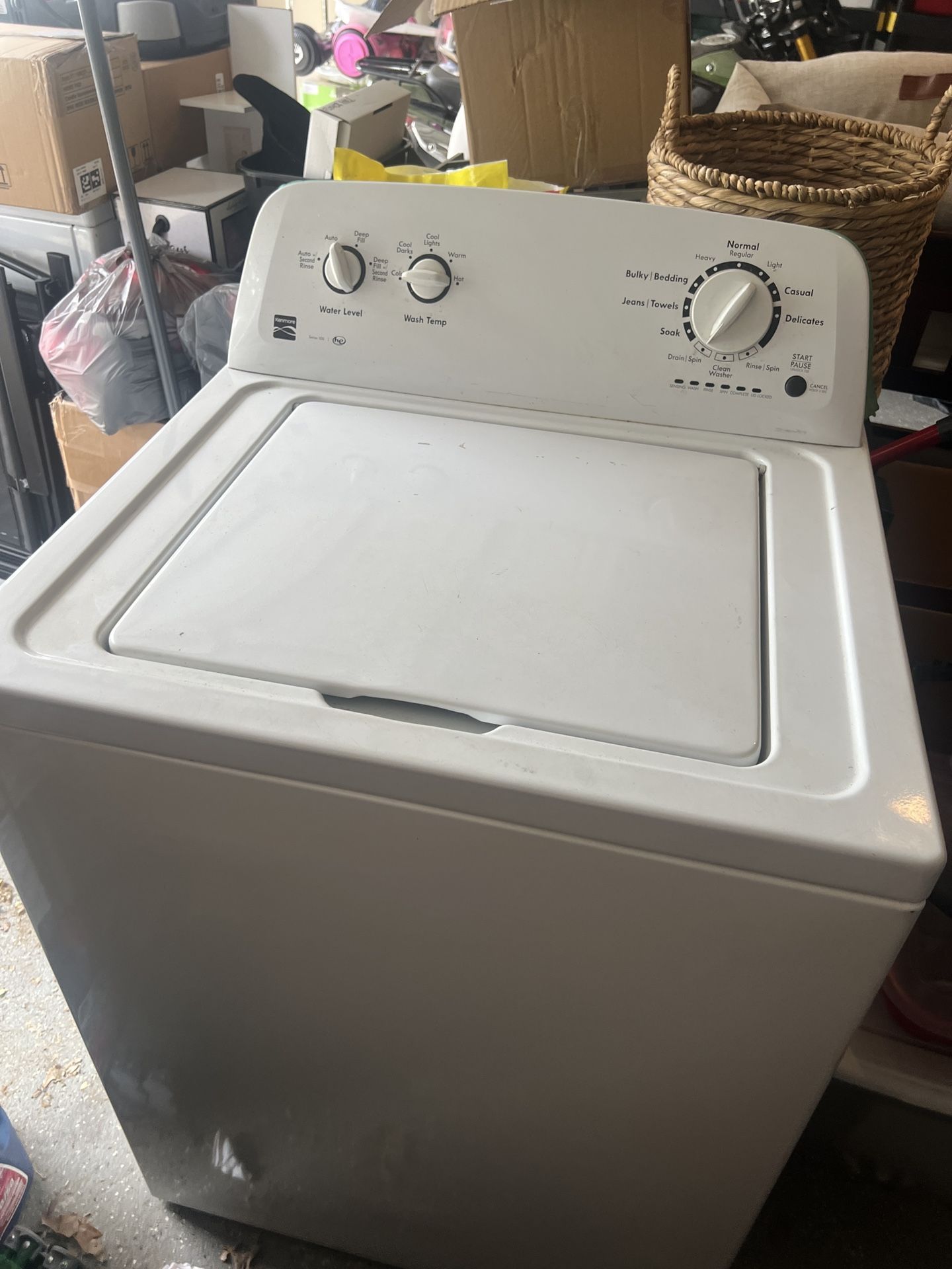 Kenmore top loading washer