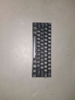 Mechanical LED gaming keyboard