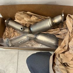 G37 Berk Resonated Test Pipes