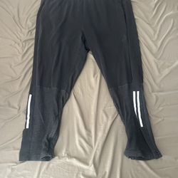 Black Adidas Joggers-XXL