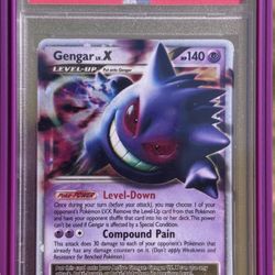 2009 POKEMON PLATINUM GENGAR LV.X-HOLO ARCEUS #97 NM 7