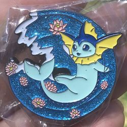 Pokémon: Vaporeon Glitter Pin