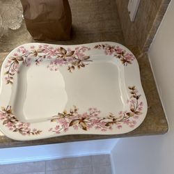 Antique Austrian Ironstone Porcelain Platter by Marx & Gutherz co. Carlsbad