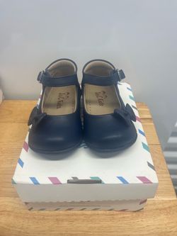 S&C Kids Girls Navy Mary Jane Shoes