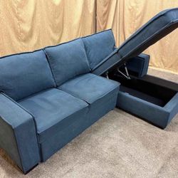 Loveseat Chaise With Storage 🤩!!!