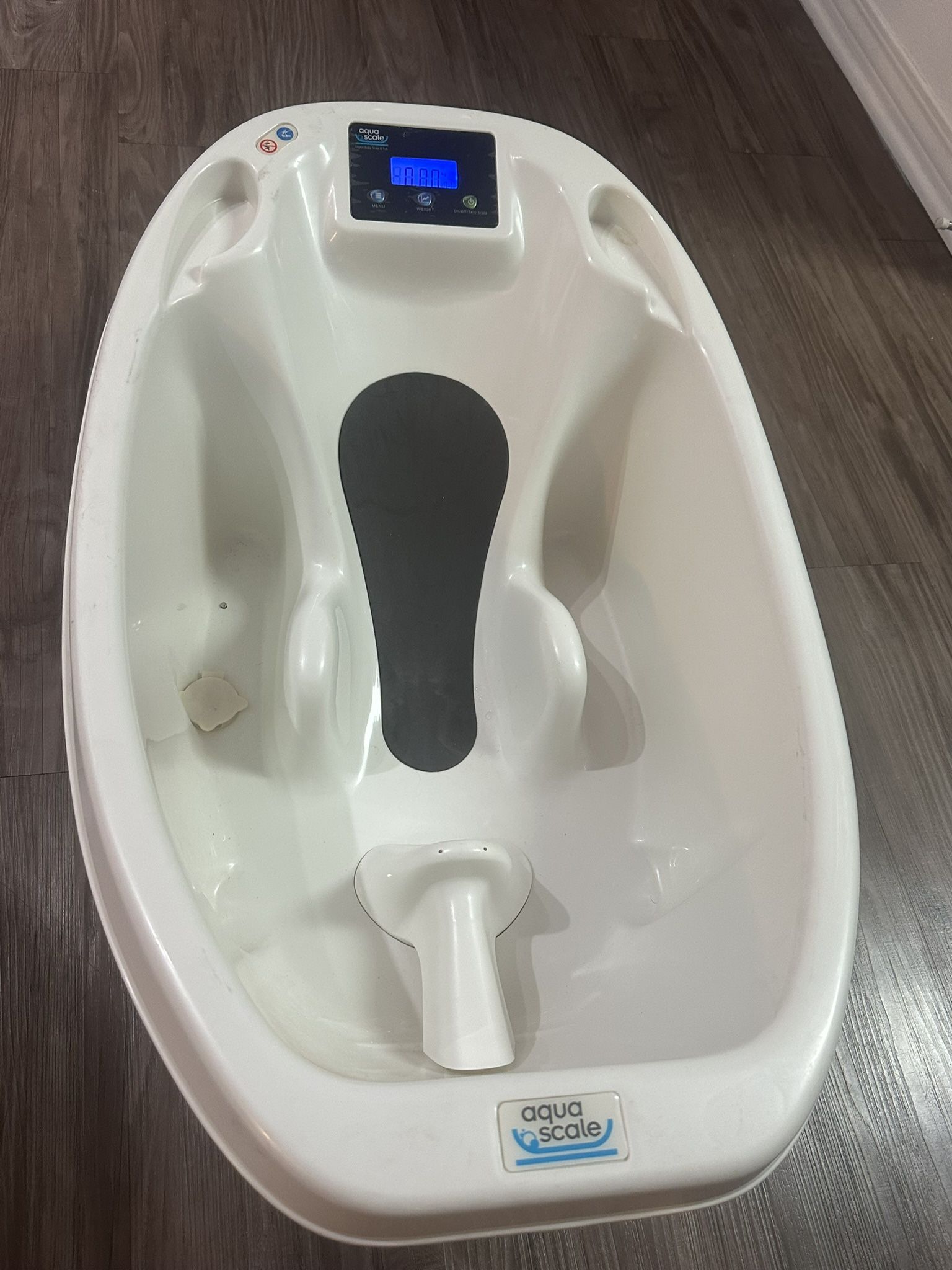 Baby Patent AquaScale Digital Baby Scale lbs or kg Thermometer and Tub 0-24M