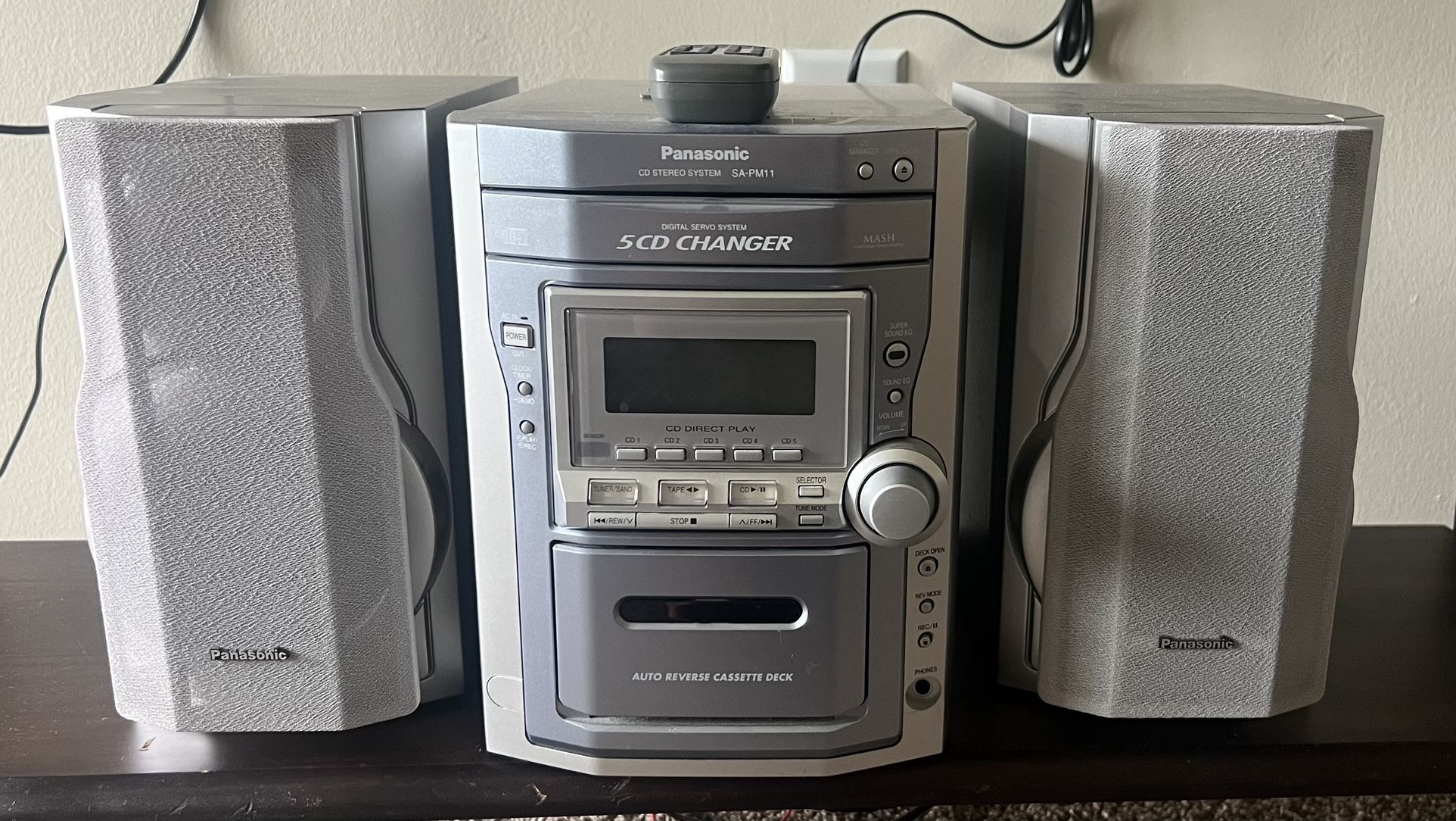 Panasonic SA-PM21 Sound System – High-Quality Audio & Versatile Features!