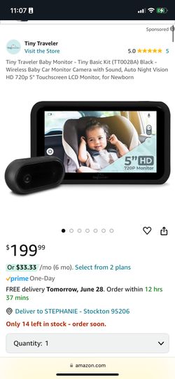 Baby Car Monitor Travel 