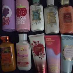 Bbw Lotion $7-10
