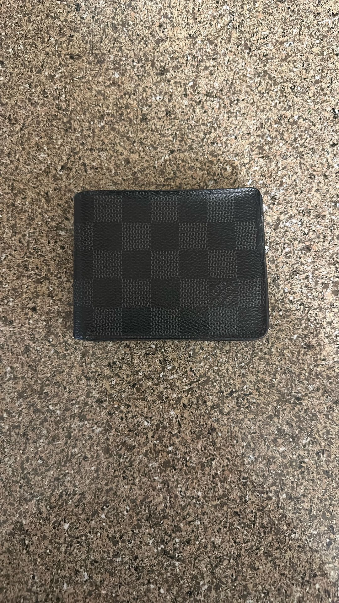 Louis Vuitton Black & Gray Wallet