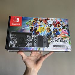 Nintendo Switch Super Smash Bros Ultimate Edition Console Bundle (NEW) 