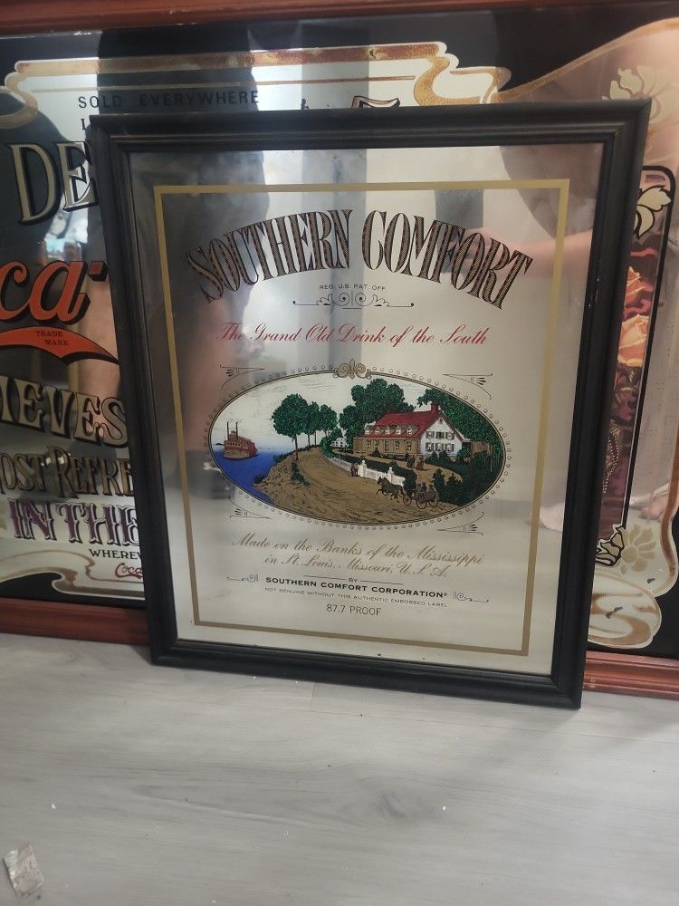 Southern Comfort Mirror Art