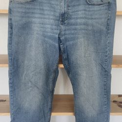 42×32 George Relaxed Fit Light Blue Men's Jeans