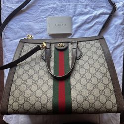 Gucci Ophidia Top Handle Bag Medium 