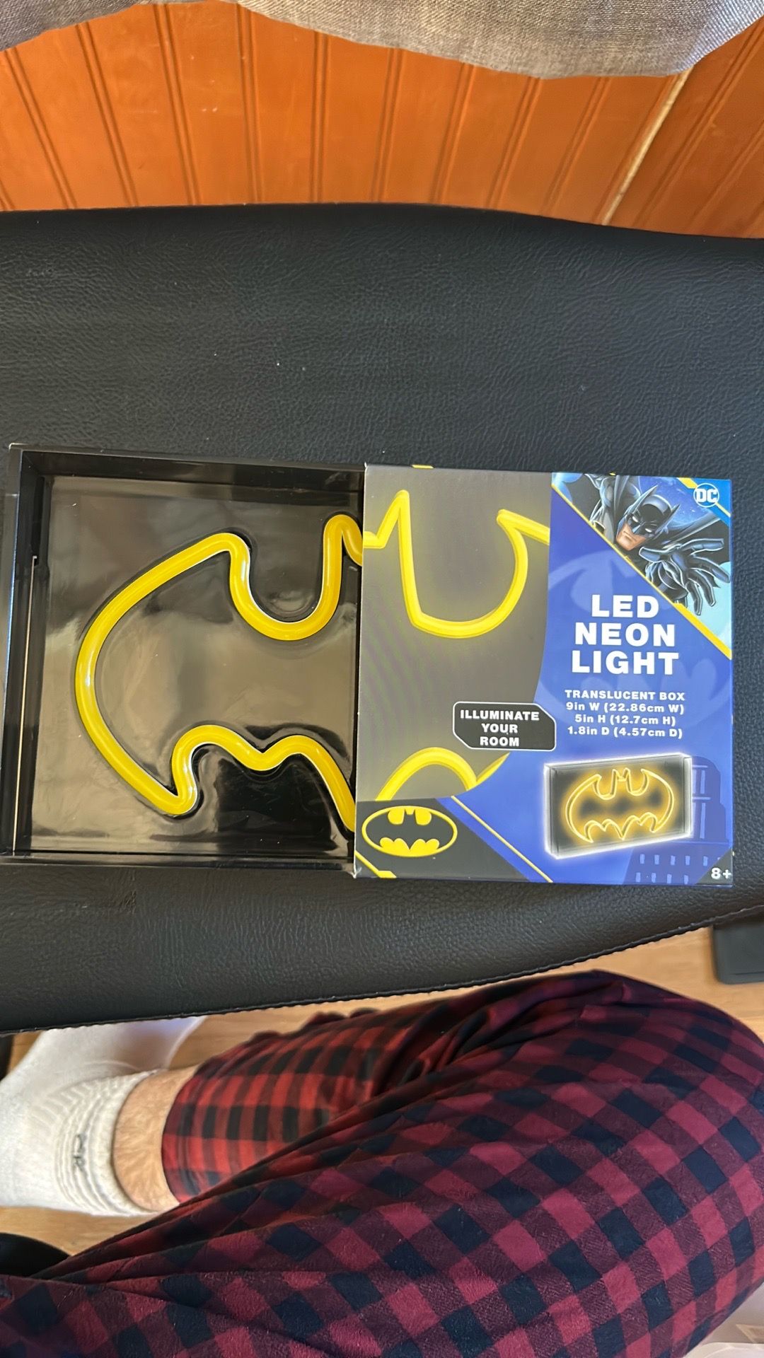 LED neon light Batman