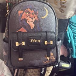 Scarred Disney backpack