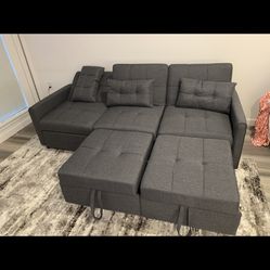 Convertible Sectional Sleeper Sofa