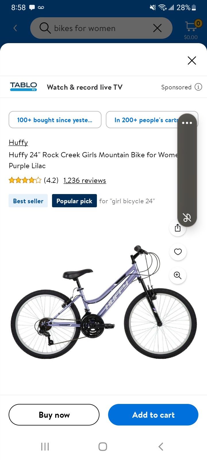 Same Bike Brand New With Tags