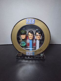 Elvis Presley Limited Edition PEZ Dispenser 3-Pack Collectible Set with Audio CD